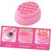 Housoutil Makeup Brush Cleaning Cup Makeup Brush Cleaners Make up Sponge Cleaner Makeup Brush Cleaning Pads Make up Brush Cleaner Cleaning Bowl Silica Gel Powder Puff Pink - Buy Online on GoSupps.com