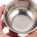 Fomiye Stainless Steel Razor Shell Shaving Cup - Large Capacity Ceramic Foam Cup for Men | Portable Shaving Essentials - Buy Online on GoSupps.com