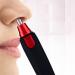 TEMKIN Nose Hair Trimmer - Silver & Black | Ear Neck Eyebrow Hair Removal Tools | International Shipping - Buy Online on GoSupps.com
