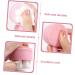OHPHCALL Double Sided Facial Cleansing Brush Face Wash Facial Scrubber Silicone Face Scrubber for Women Facial Cleansing Tool Face Massage Brush Manual 3d Exfoliating Brush Pink Fiber Wool - Buy Online on GoSupps.com