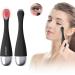 Eye Massager - 42 Ionic Heat & Vibration Tool for Dark Circles Puffiness & Essence Absorption - Black - Buy Online on GoSupps.com