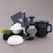Haryali London 5pc Men's Shaving Kit with 3 Edge Razor, Black Badger Hair Brush, Bowl, Soap, and Stand - Ideal Set for Men - Buy Online on GoSupps.com