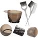 minkissy 1 Set Hair Coloring Brush Hair Dye Brush Hair Dyeing Bowl Hair Coloring Kit Mixing Bowls Hair Color Brush Hair Dye Bowl and Brush Kit Single Sided Tool Kit Suite Plastic - Buy Online on GoSupps.com