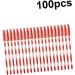 BELLIFFY 100pcs Nylon Eyelash Brush Lash Bonder Lash Lengthening Mascara Eyelash Remover Eyelash Mascara Red Size 1 Red - Buy Online on GoSupps.com
