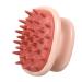 Tovinanna silicone massage comb hair shampoo washer scalp scalp scalp mandrel massager hair shampoo brush hair scalp clothshampoo brushwood scalp shampoo brush 9.4x7cm pink pink