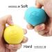 KSONE Lacrosse Massage Ball Set - Deep Tissue Muscle Roller - Hard and Soft Balls with Mini Ball - Blue - Buy Online on GoSupps.com