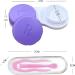Swysgs 5-Piece Contact Lens Case Set Portable Travel Containers | Multi-Colored Lens Protectors for Home & On-the-Go - Yellow Blue Pink White & Purple - Buy Online on GoSupps.com