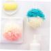 Angoily 8pcs Color Matching Bath Ball & Sponge Set | Body Scrubber Exfoliating Mitts & Shower Accessories for Men - Ideal Beauty Bath Supplies - Buy Online on GoSupps.com
