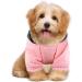 Waterproof Winter Dog Coat - Warm Jacket & Hoodie for Small Dogs | Fleece Puppy Sweater & Autumn Pet Clothing (1107debkb-Pink L) - Buy Online on GoSupps.com