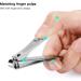 Bestope Pro Nail Clipper Set - Stainless Steel Sharp Nail Trimmer Set for Men and Women - Professional Fingernail and Toenail Clippers with Metal Case - Black 3 Piece Assortment - Buy Online on GoSupps.com