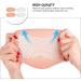 Minkissy Spa Socks for Women & Men - 2 Pairs Low Cut Foot Socks | Moisturizing Liner Socks | Perfect for Hard Casual Wear | 16.5x8.7 cm - Buy Online on GoSupps.com