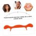 Angoily Facial Smile Maker Arm Sleeves - Face Trainer & Slim Mouth Exerciser | Enhance Your Smile & Beauty - 11.5X2.5cm Orange - Buy Online on GoSupps.com