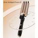 5 in 1 Curling Wand Set - Interchangeable Barrels LCD Display Anti-Scald for Big Waves & Crimped Hairstyles | International Shipping Available - Buy Online on GoSupps.com