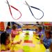 2-Piece Stainless Steel Loop Scissors - Self-Opening Easy Grip for Kids & Adults | International Shipping - Buy Online on GoSupps.com
