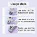 Buy 3 in 1 Eyebrow Pencil Sharpener - Duckbill Shape Waterproof for Peel Off Brow Pencils | International Shipping Available - Buy Online on GoSupps.com