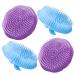 BUIFULSIC 4 Pieces Massage Shampoo Bush Hair washing brush scalp scalp Massage brush shower brush for hair scalp massage gauer hair peel hair peeling peeling