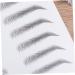 Didiseaon 2pcs 3d Eyebrow Stickers Suit Makeup Eyebrow -like Imitation Eyebrow Cosmetic Transfer Stickers 6d - Buy Online on GoSupps.com
