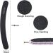 URAQT 15PCS Nail Files Set - Curved Fingernail Files - Double-Sided Emery Board - 100/180 Grit - Professional Manicure Tools for Home and Salon Use - Black - Buy Online on GoSupps.com