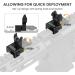 Feyachi S27 Fiber Optic Iron Sights Set with Red/Green Dot Picatinny Backup - Front & Rear Flip Up - Buy Online on GoSupps.com