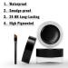 Erinde Waterproof Gel Eyeliner - Smudge-Proof Cream Eyeliner with High-Intensity Pigments | Long Lasting & Water-Resistant | 09 Dark Purple - Buy Online on GoSupps.com