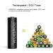 POWEROWL 2800mAh Solar Rechargeable AA Batteries - Ideal for Garden Lights & Outdoor Devices | 12 Count Wide Temperature Range - Buy Online on GoSupps.com