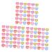 HOMSFOU 144 Pcs Scrapbook Candy Sweets Charms DIY Material Charms Crafts Accessories Jellybeans Candy Charms Flatback Phone Shell Accessories Butterscotch Candy Phone Case 1.8X1.8cmx3pcs As Shownx3pcs