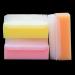 Baby brush baby head skin massage brush Baby Cradle Cap brush baby bathing washer sensory brush and sterile bathing sponge double -sided brush (3 PCs)