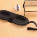 3D Black Sleep Mask - Light Blocking Night Sleeping Eye Mask (1 Count) - Buy Online on GoSupps.com