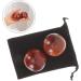 Buy Gogogmy 2-Piece Wooden Massage Balls - Handmade Health & Hand Exercise Balls for Rolling Therapy - Buy Online on GoSupps.com