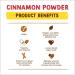 Coconut Merchant Organic Cinnamon Powder 250g - Ethically Sourced, Non-GMO, 100% Natural | Vegan & Gluten Free - Ideal for Smoothies, Cooking, and Baking - Buy Online on GoSupps.com