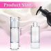 GREVOSEA 4-Piece 30ml Airless Pump Travel Set - Empty Cosmetic Bottles for Creams Primers & Lotions - Perfect Travel Containers - Buy Online on GoSupps.com