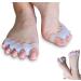 Buy Silicone Toe Separators for Hallux Valgus & Hammer Toe Relief - 4 Pieces for Foot Pain Relief - International Shipping Available - Buy Online on GoSupps.com
