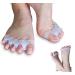 8-Piece Toe Silicone Separators for Hallux Valgus Correction - Alleviate Foot Pain with Invisible Toe Spacers - Buy Online on GoSupps.com