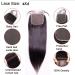 Straight Human Hair 4x4 HD Lace Closure Brazilian Hair Human Hair Closure for Black Women Natural Remy Hair Soft Swiss Lace Closure 12 Inch 12 Inch 4x4 Lace Closure - Buy Online on GoSupps.com