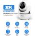 FHH 2K Security Camera for Home with Night Vision, Two-Way Audio & Motion Detection - Indoor WiFi Camera for Baby Monitor/Pet - Remote Control Phone APP - Buy Online on GoSupps.com