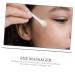 5pcs Eye Cream Massage Tool The Wand Company Beauty Scoop for Facial Eye Cream Applicator Roller Under Eye Bags Metal Scraper Zinc Alloy Eye Cream Applicator Roller Stick Printable 8.5x1.5x1.2cm Transparent - Buy Online on GoSupps.com