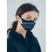 Maskitsch Washable Cloth Face Mask Reusable and Breathable with Premium Quality Ply Made in Korea Black