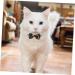 POPETPOP 4 Pcs Pet Cat Pet Collars for Puppies Cat Bow Tie Cat with Bell Summer Trumpet 30X4X1CMx2pcs As Shownx2pcs - Buy Online on GoSupps.com