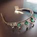 minkissy Vintage Crown Green Rhinestone Tiara with Comb Crystal Queen Headband for Wedding Pageant Prom Halloween Cosplay Party - Buy Online on GoSupps.com