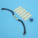 siyewio Microblading Eyebrow Ruler Permanent Makeup Eyebrow Line Ruler with Mapping String for Brow Microshading Maker Black - Buy Online on GoSupps.com