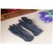 Vaguelly 10pi ces Kit Moufles De Protection Noirs Latex R utilisables Pour Teinture Capillaire Et Soins Salon Professionnel - Buy Online on GoSupps.com