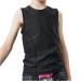 Padded Football Shirt Rib Guard Kids Compression Shirt with Pads Basketball Protective Gear Rugby Tank Top XL Black