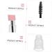 NULYLU 10pcs Mascara Empty Tube Lash Cosmetics Cosmetic Storage Tube Refillable DIY Clear Wand Plastic - Buy Online on GoSupps.com