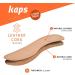 Buy Shoe Insoles Set - 6 Pair Pack Natural Leather & Cork Inserts for Men & Women | Kaps Leather Cork - Ultimate Comfort & Support - Buy Online on GoSupps.com