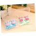 Solustre 6-Piece Portable Glasses Box Set - Lens Holder & Contact Lens Case for Travel | Durable PP Colored Containers - Buy Online on GoSupps.com