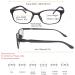 Shop Miryea Retro Myopia Glasses for Men & Women - Anti Blue Light Short-Sighted Gauges - Stylish Black Glasses - 1.0x - Buy Online on GoSupps.com