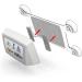 8pc EZ Pass/I-Pass/Toll Tag Tape Mounting Kit | Dual Lock Fastener | Ezpass Tag Holder - Buy Online on GoSupps.com