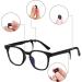 Euppsiiu Anti-Slip Silicone Glasses Holders 52 Pairs of Silicone Nose Pads & Elastic Earrings for Sunglasses Reading & Sports Glasses (4 Colors) - Buy Online on GoSupps.com
