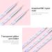 3Pcs/Set Colorful Nail Painting Pen Colorful Surface Ergonomics Handle Ultra Thin Flower Design Stripes Lines Liner DIY Drawing Pen for Manicure Glitters Diy Nail Art Decoration - Buy Online on GoSupps.com