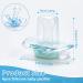 Eihi 4 Pieces Pacifier Set for 0-6 Months | MAM Tooth-Friendly Baby Pacifiers - Extra Light & Airy Design Special Silicone - Buy Online on GoSupps.com